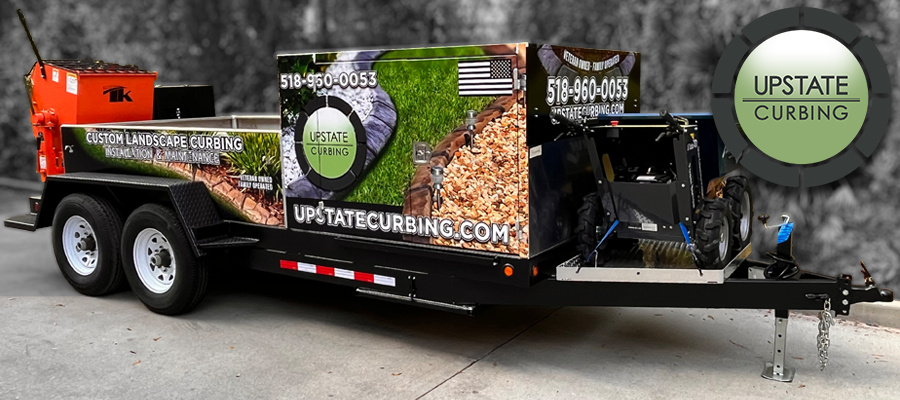 Upstate Curbing Trailer